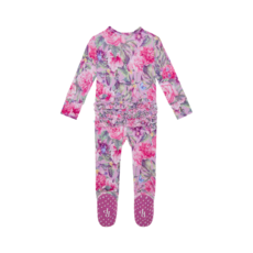 Posh Peanut Inc ELLERY-FOOTIE RUFFLED ZIPPERED ONE PIECE