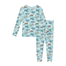 Posh Peanut Inc POSH PLANES-CLASSIC PAJAMA SET