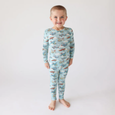 Posh Peanut Inc POSH PLANES-CLASSIC PAJAMA SET