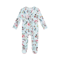 Posh Peanut Inc MELINDA-FOOTIE RUFFLED ZIPPERED ONE PIECE