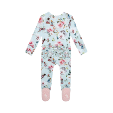 Posh Peanut Inc MELINDA-FOOTIE RUFFLED ZIPPERED ONE PIECE