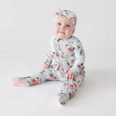 Posh Peanut Inc MELINDA-FOOTIE RUFFLED ZIPPERED ONE PIECE