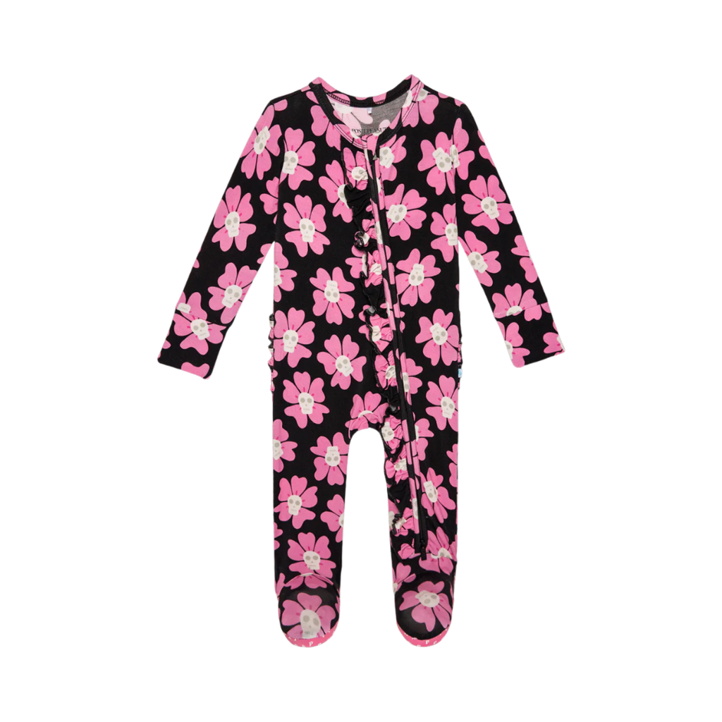 Posh Peanut Inc Winifred - Footie Ruffled Zippered One Piece