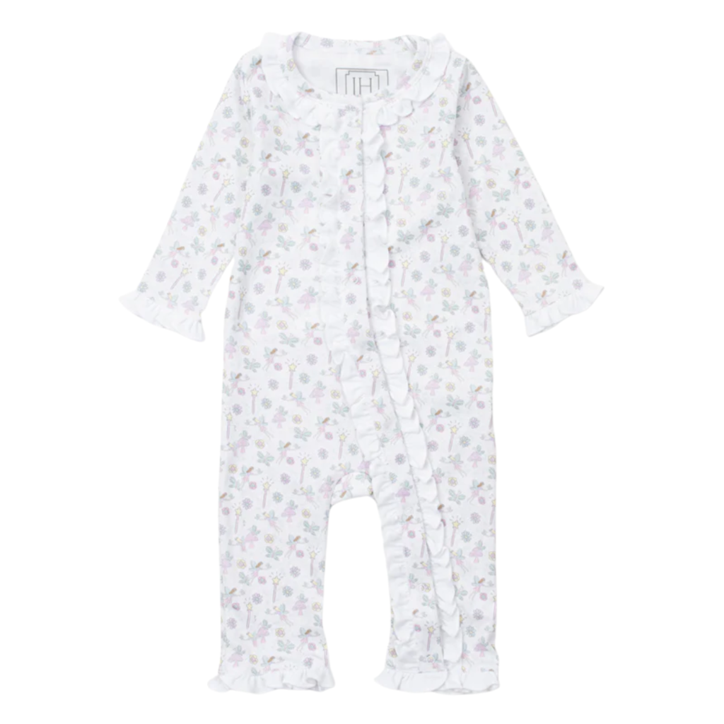 Lila + Hayes GREY ROMPER