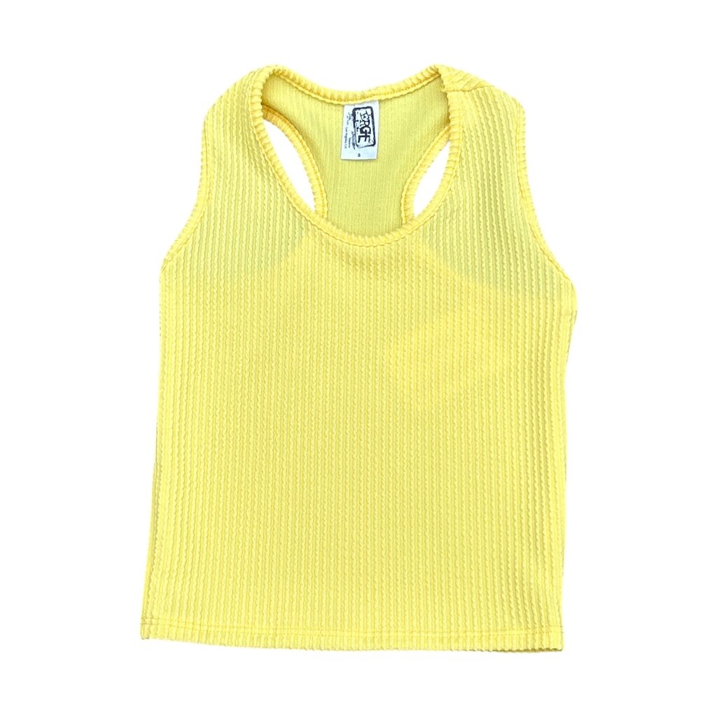 ERGE WAVED RIBBED TANK