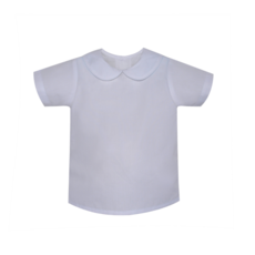REMEMBER NGUYEN WHITE PIPED SS SHIRT