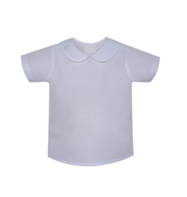 REMEMBER NGUYEN WHITE PIPED SS SHIRT