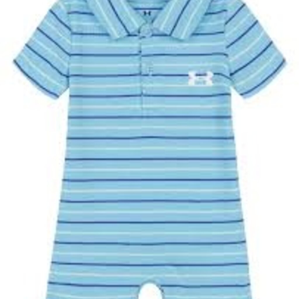 UNDER ARMOUR UA STRIPE POLO SHORTALL