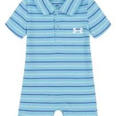 UNDER ARMOUR UA STRIPE POLO SHORTALL