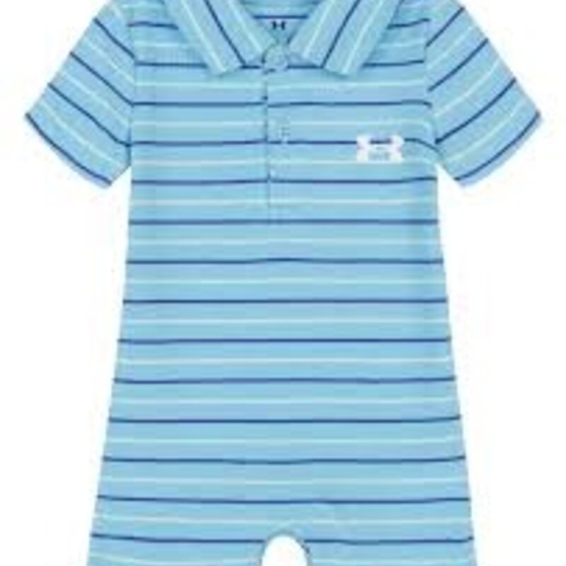 UNDER ARMOUR UA STRIPE POLO SHORTALL