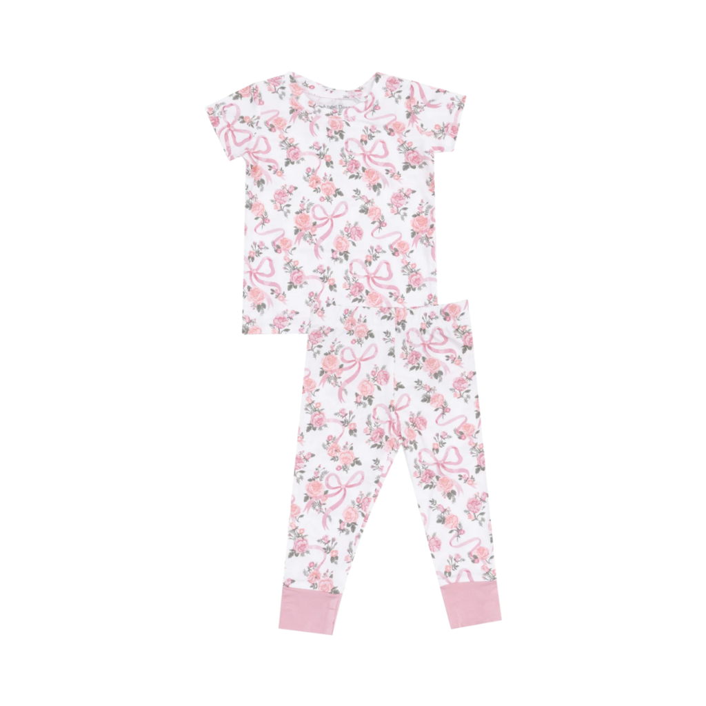 ANGEL DEAR Ribbons and Flowers S/S Loungewear Set