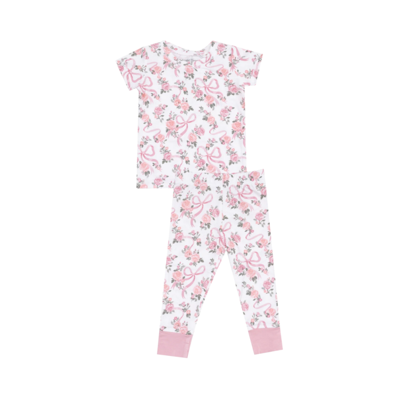 ANGEL DEAR Ribbons and Flowers S/S Loungewear Set