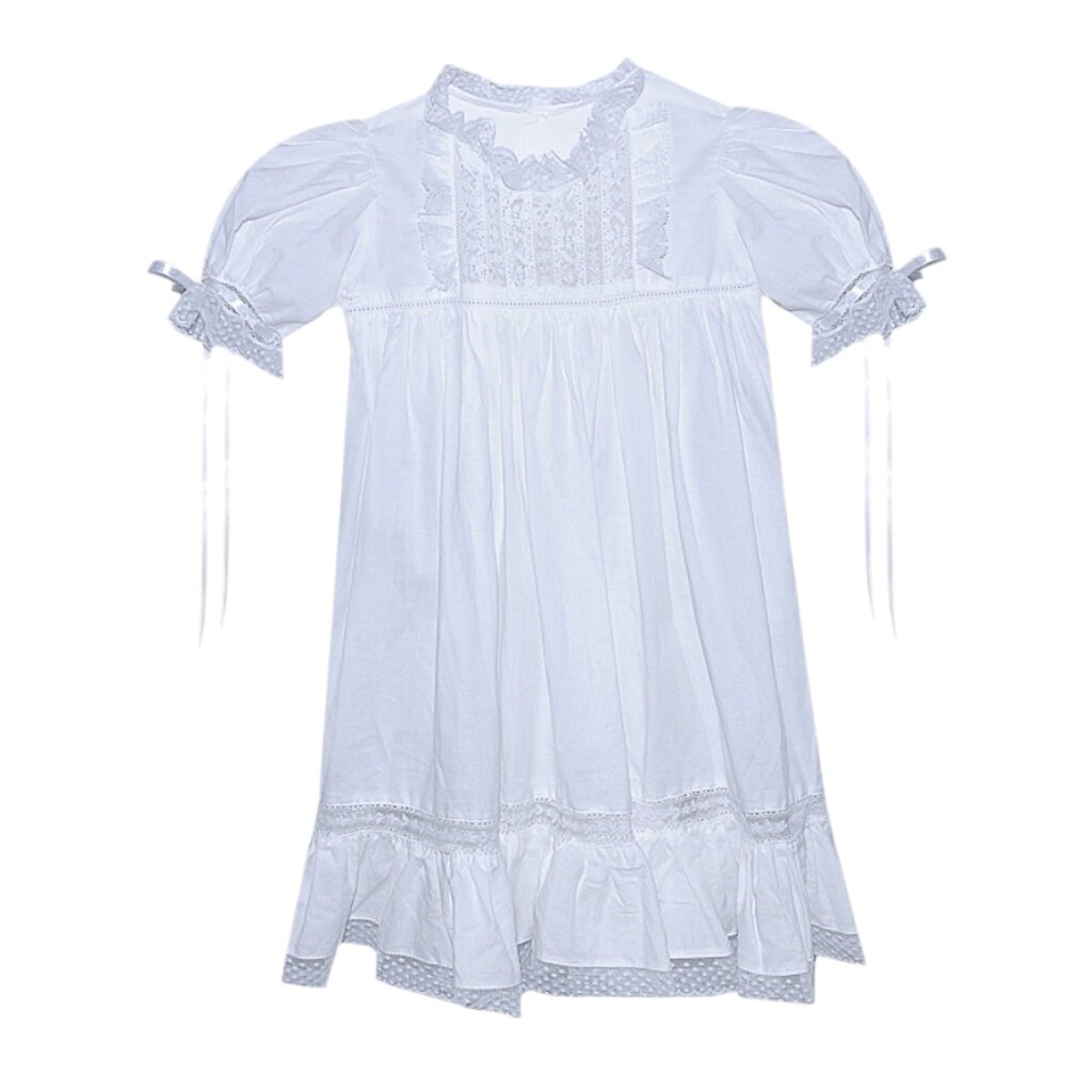 PHEONIX N REN WHITE LACEY DRESS - WHT LACE