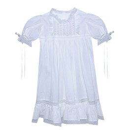 PHEONIX N REN WHITE LACEY DRESS - WHT LACE
