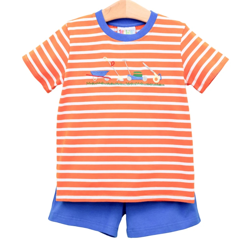 JELLY BEAN LAWN CARE CREW SHORT SET