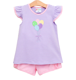 JELLY BEAN LET'S PARTY FLUTTER SHORT SET