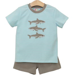 JELLY BEAN SHARK TRIO SHORT SET