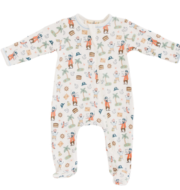 LUNA+ARLO YO, HO, HO! ZIPPER FOOTIE