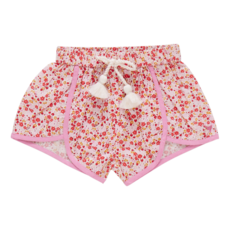 PINK CHICKEN girls millie short - pink mini ditsy