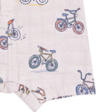 ANGEL DEAR Bikes Sleeveless Shortie Romper