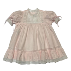 PHEONIX N REN PINK LACEY DRESS