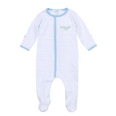 MAGNOLIA BABY ALLIGATOR PIE PRINTED ZIPPER FOOTIE