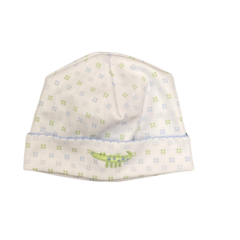 MAGNOLIA BABY ALLIGATOR PIE EMB HAT