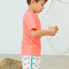 RuffleButts + RuggedButts Short Sleeve Rash Guard