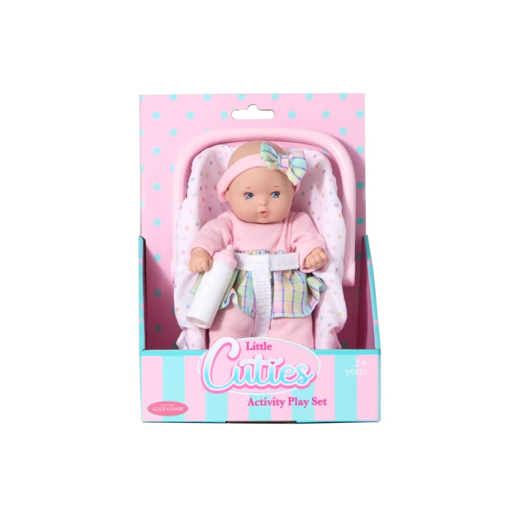 MADAME ALEXANDER LITTLE CUTIES 8"-ON THE GO PLAYSET
