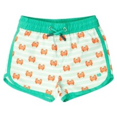 RuffleButts + RuggedButts Dolphin Hem Swim Trunks