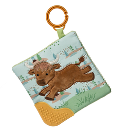 MARY MEYER HETTY HIGHLAND COW CRINKLE TEETHER