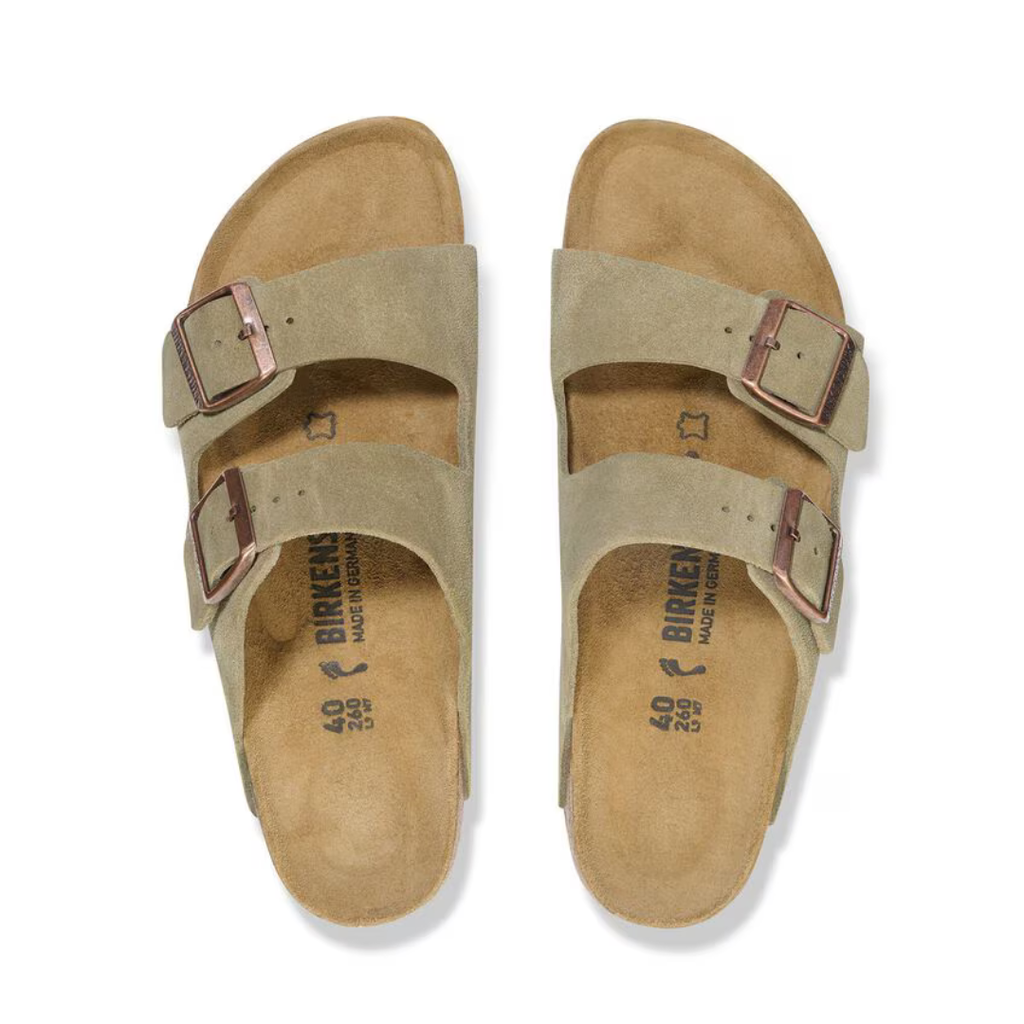 birkenstock ARIZONA-TAUPE SUEDE