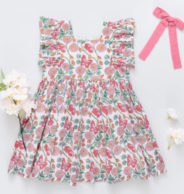 PINK CHICKEN girls elsie dress - butterfly vines