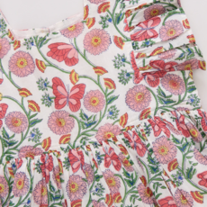 PINK CHICKEN girls elsie dress - butterfly vines