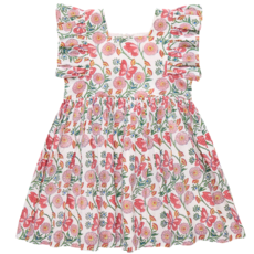 PINK CHICKEN girls elsie dress - butterfly vines