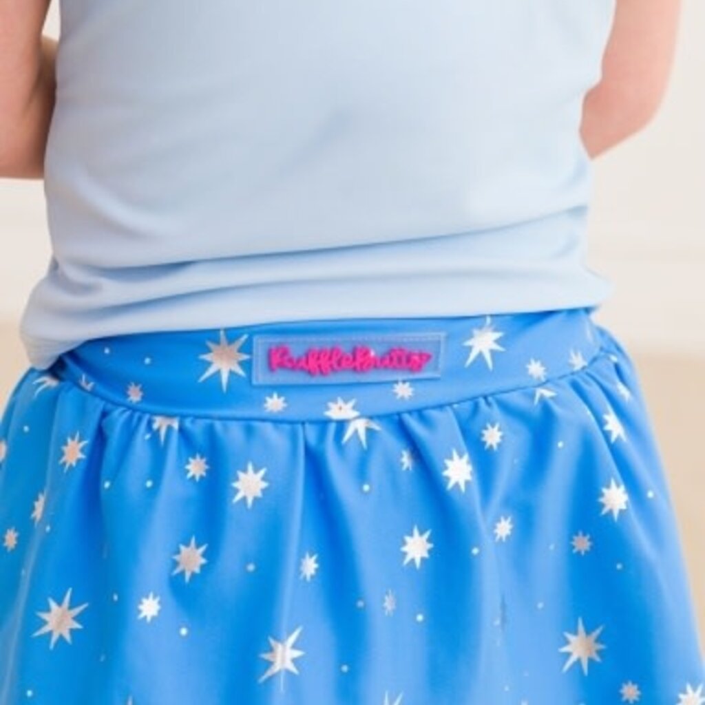 RuffleButts + RuggedButts Puffed Sleeve Skirted 2-Piece