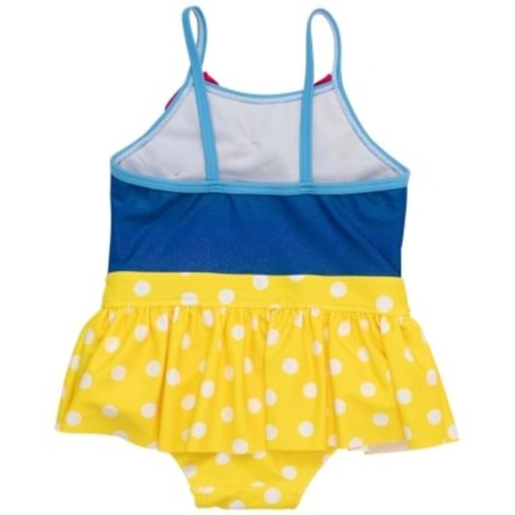 RuffleButts + RuggedButts Big Bow Skirted One Piece
