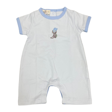 LUNA+ARLO BOOTS AND BLOOMS SHORT PLAYSUIT