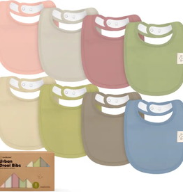 KEABABIES 8PK URBAN DROOL BIBS FOR TEETHING BABY-BOHO