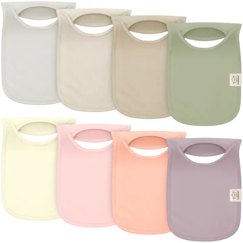 KEABABIES 8PK HALLO DROOL BIBS-EMBRACE
