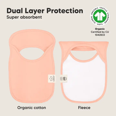 KEABABIES 8PK HALLO DROOL BIBS-EMBRACE