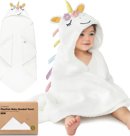 KEABABIES PLAYPALS HOODED BABY BATH TOWELS-NB-URIA