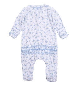 MAGNOLIA BABY SKYLAR'S CLASSICS PRINTED RUFFLE FOOTIE