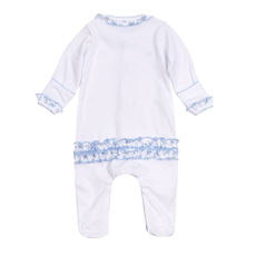 MAGNOLIA BABY SKYLAR'S CLASSICS SCATTERED RUFFLE FOOTIE