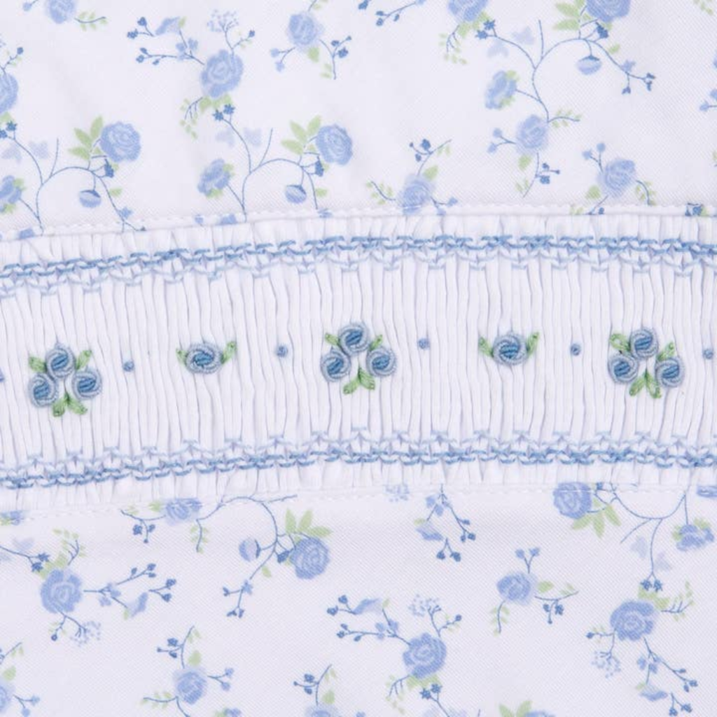 MAGNOLIA BABY SKYLAR'S CLASSICS SMOCKED FLUTTERS DRESS SET