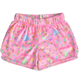 ISCREAM CANDY LAND SUGAR TRAIL PLUSH SHORTS