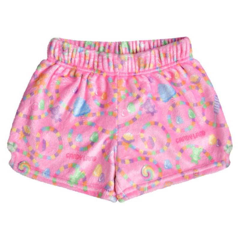 ISCREAM CANDY LAND SUGAR TRAIL PLUSH SHORTS