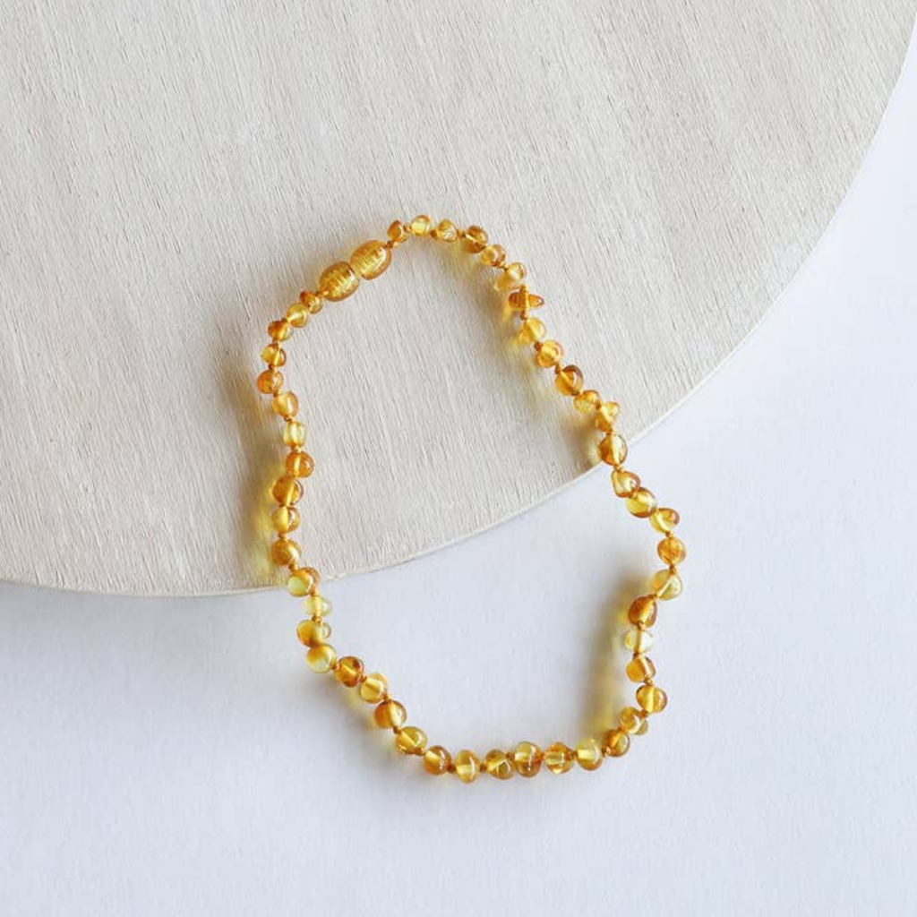 CanyonLeaf POLISHED HONEY BALTIC SEA AMBER NECKLACE