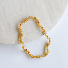 CanyonLeaf POLISHED HONEY BALTIC SEA AMBER NECKLACE