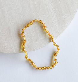 CanyonLeaf POLISHED HONEY BALTIC SEA AMBER NECKLACE